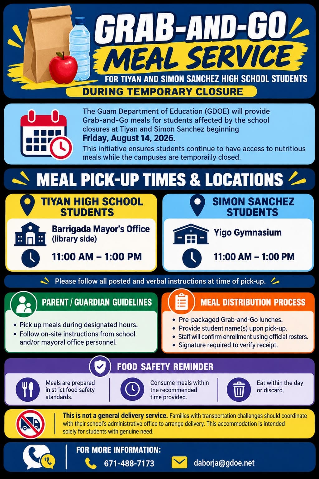 Grab-and-go meals