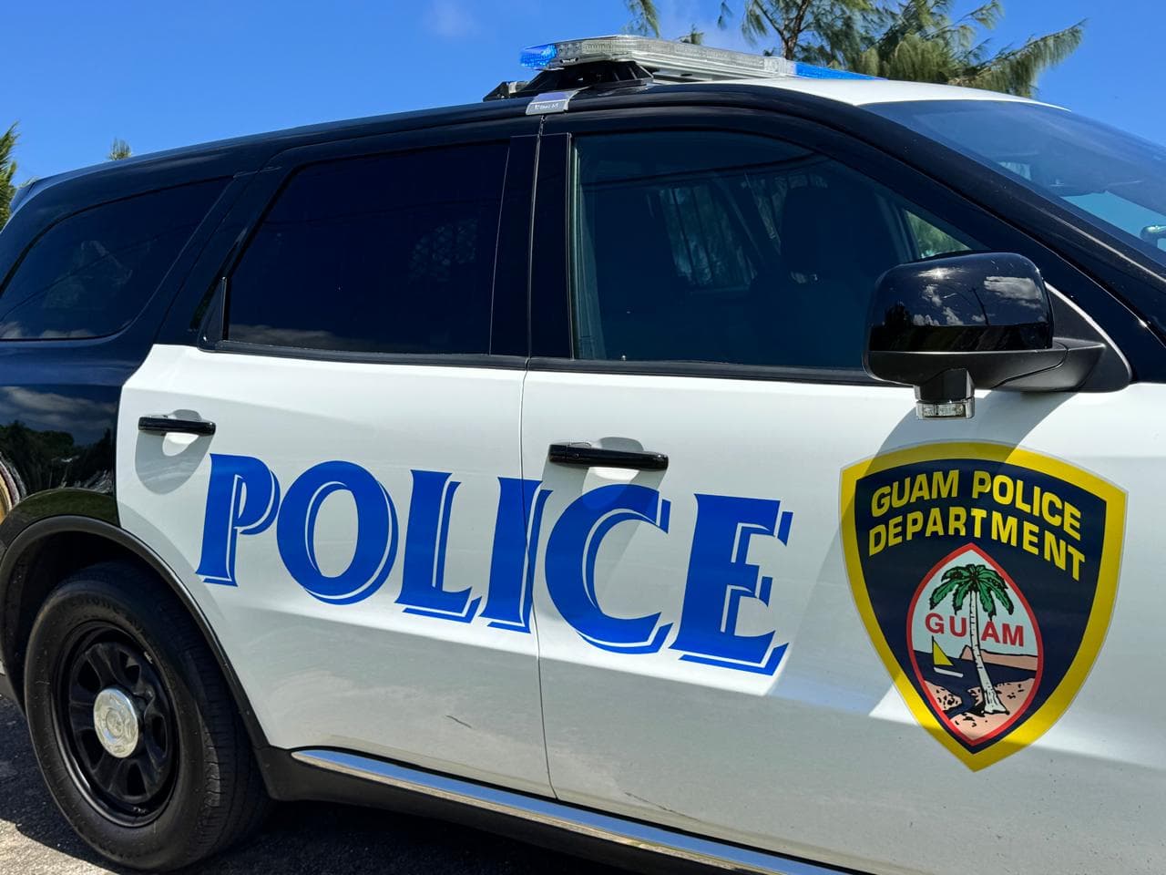 Guam Police Department patrol vehicle