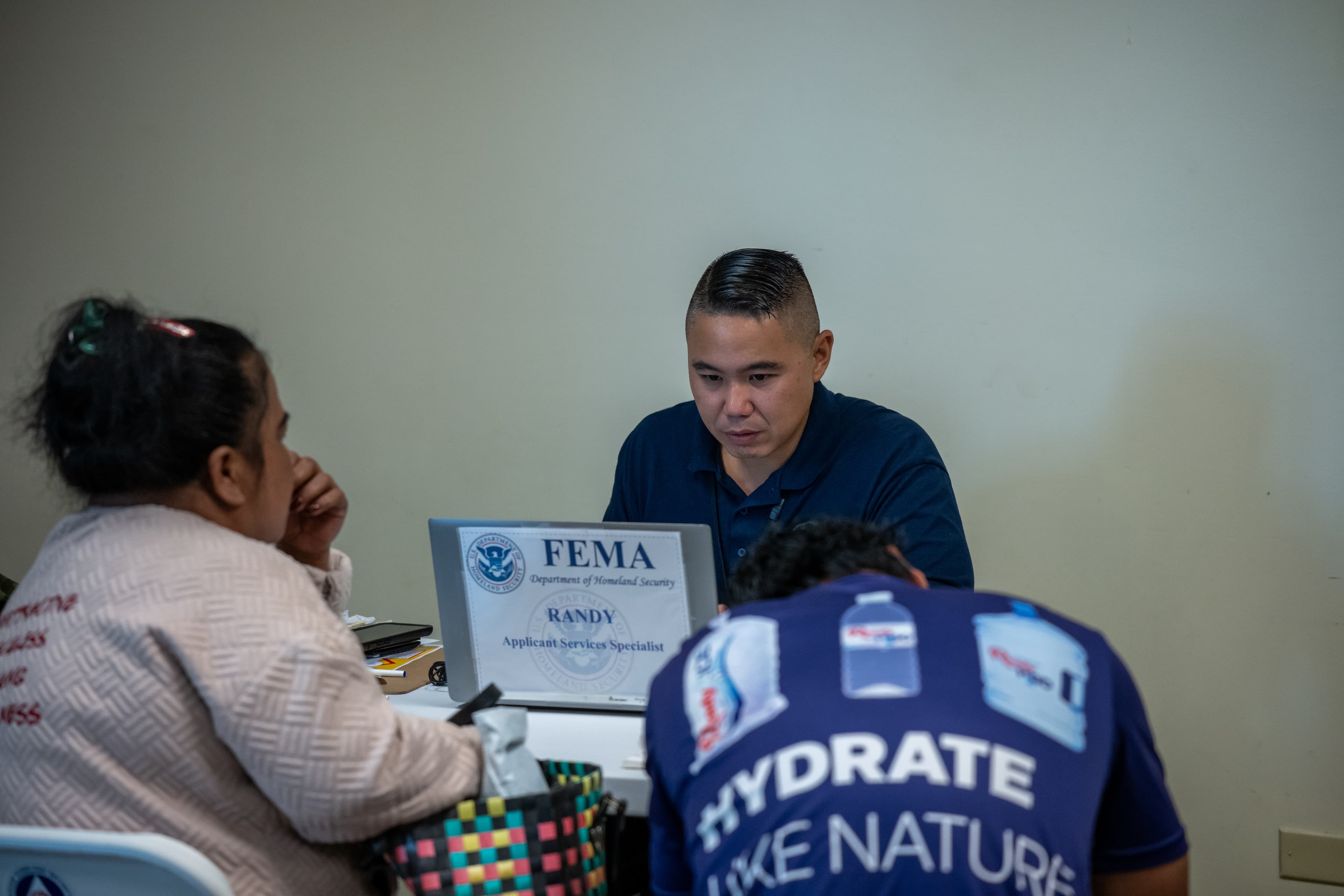 The Disaster Recovery Center at the Guam Museum opened on Thursday, with Federal Emergency Management Agency (FEMA) officials ready to assist residents affected by Super Typhoon Bavi apply for federal disaster aid and provide in-person support.