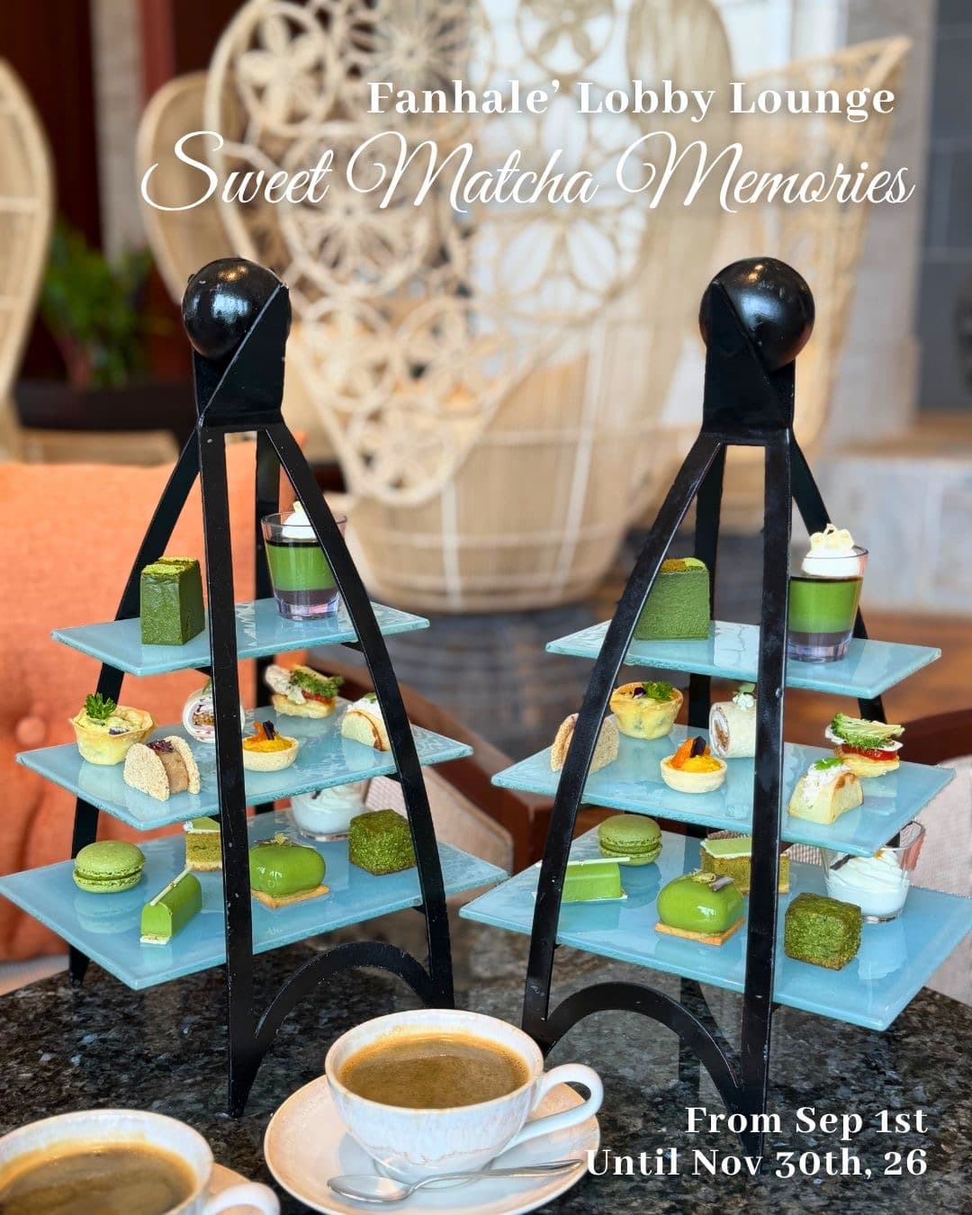 Kagoshima Matcha Afternoon Tea experience