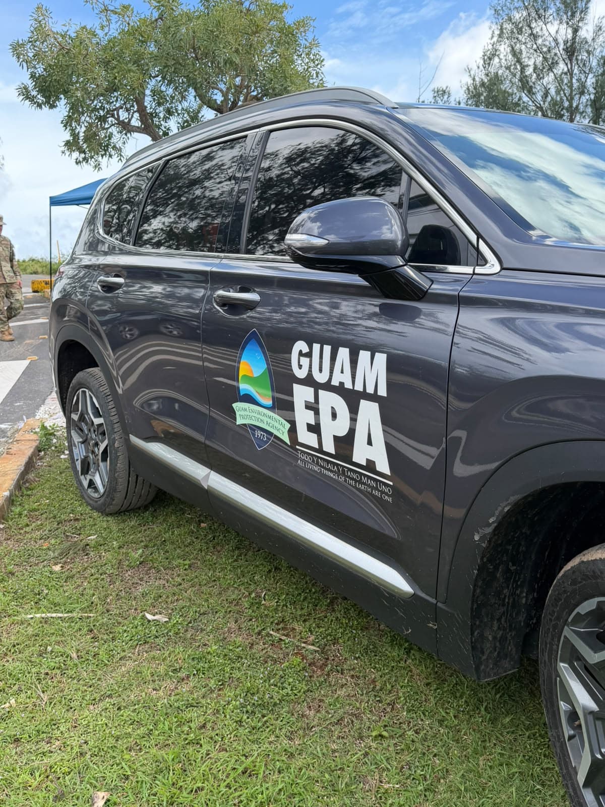 Guam Environmental Protection Agency vehicle