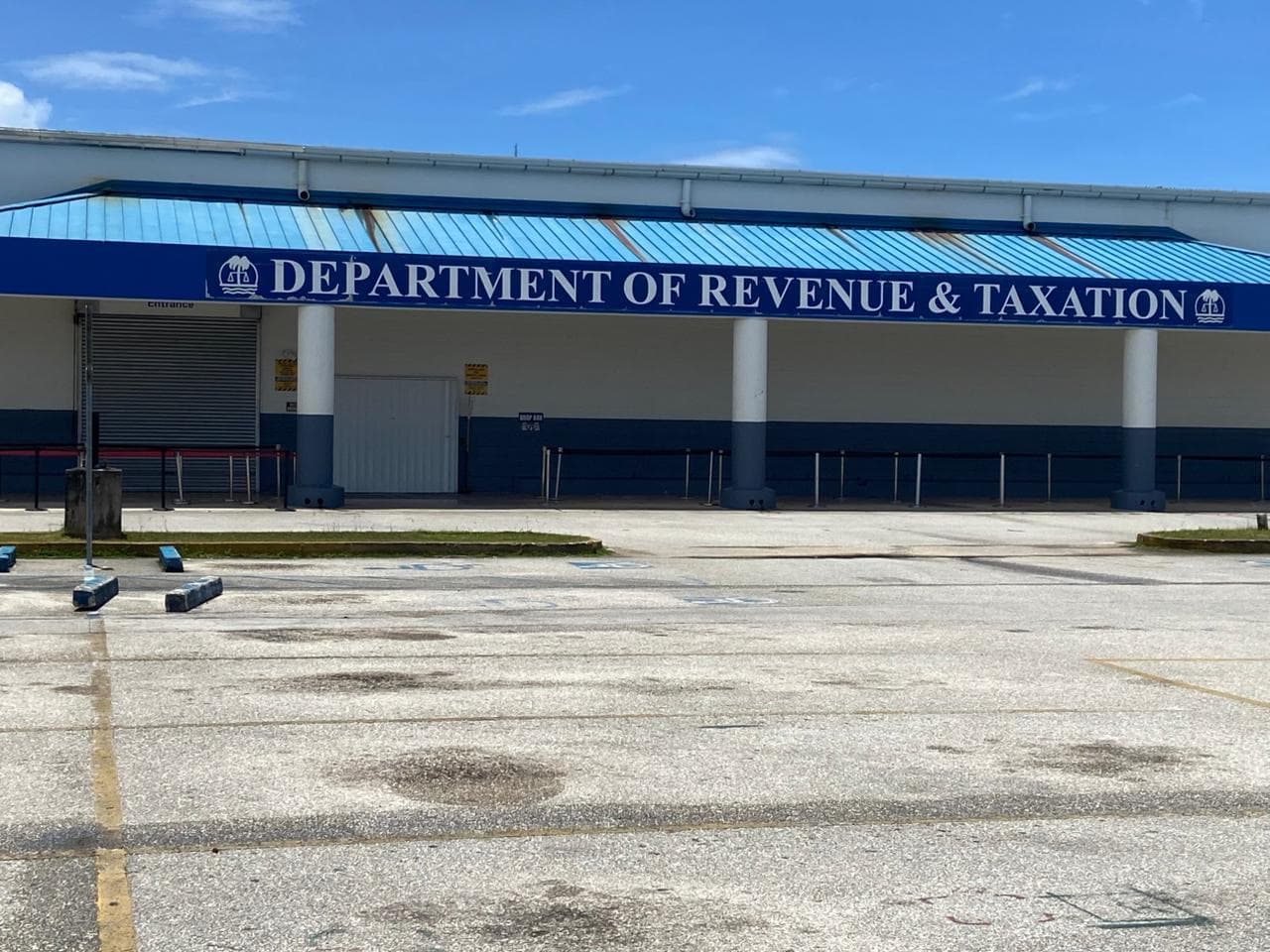 Department of Revenue and Taxation, Barrigada exteriors