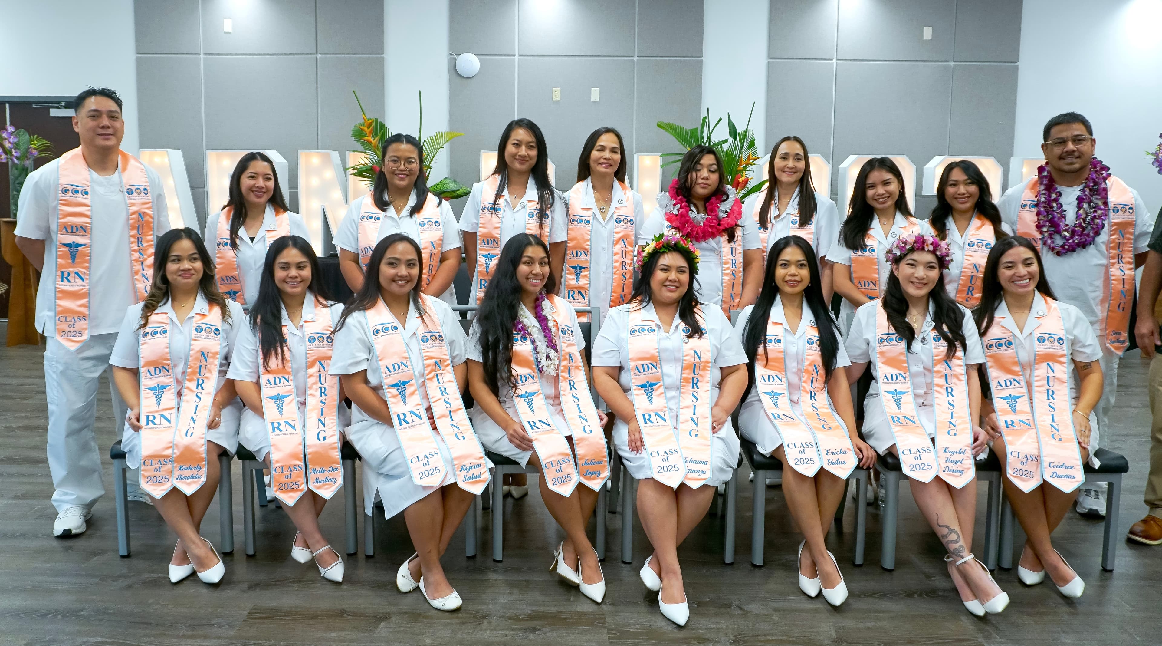 INAUGURAL: Guam Community College inaugural associate degree in nursing graduating class December 2025.