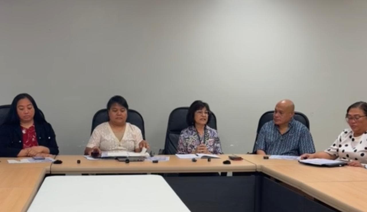 Press conference GDOE
