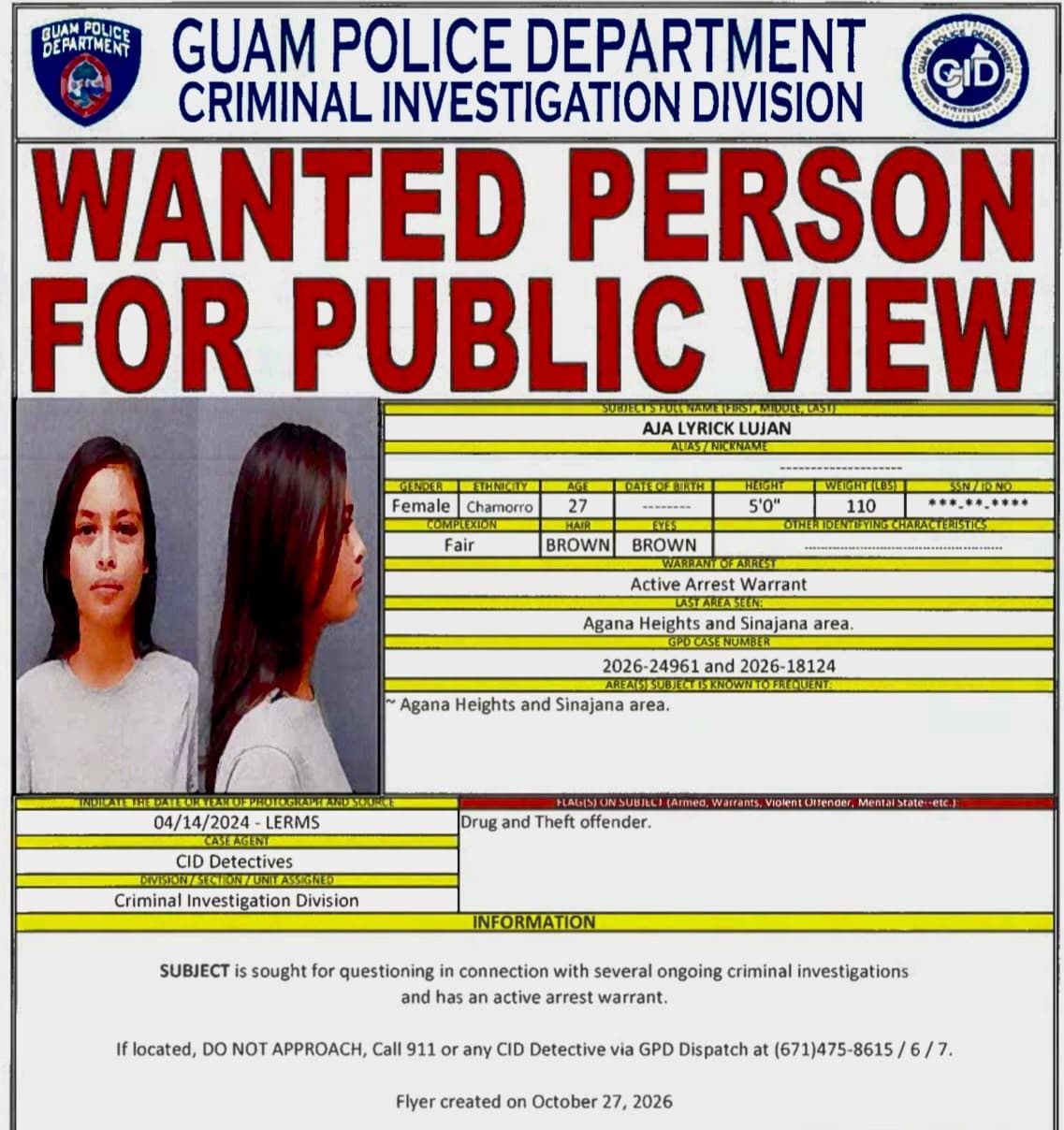 Aja Lyrick Lujan