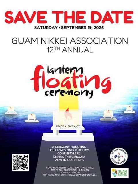 Guam Nikkei Association to host 12th annual Lantern Floating Ceremony on Sept. 19