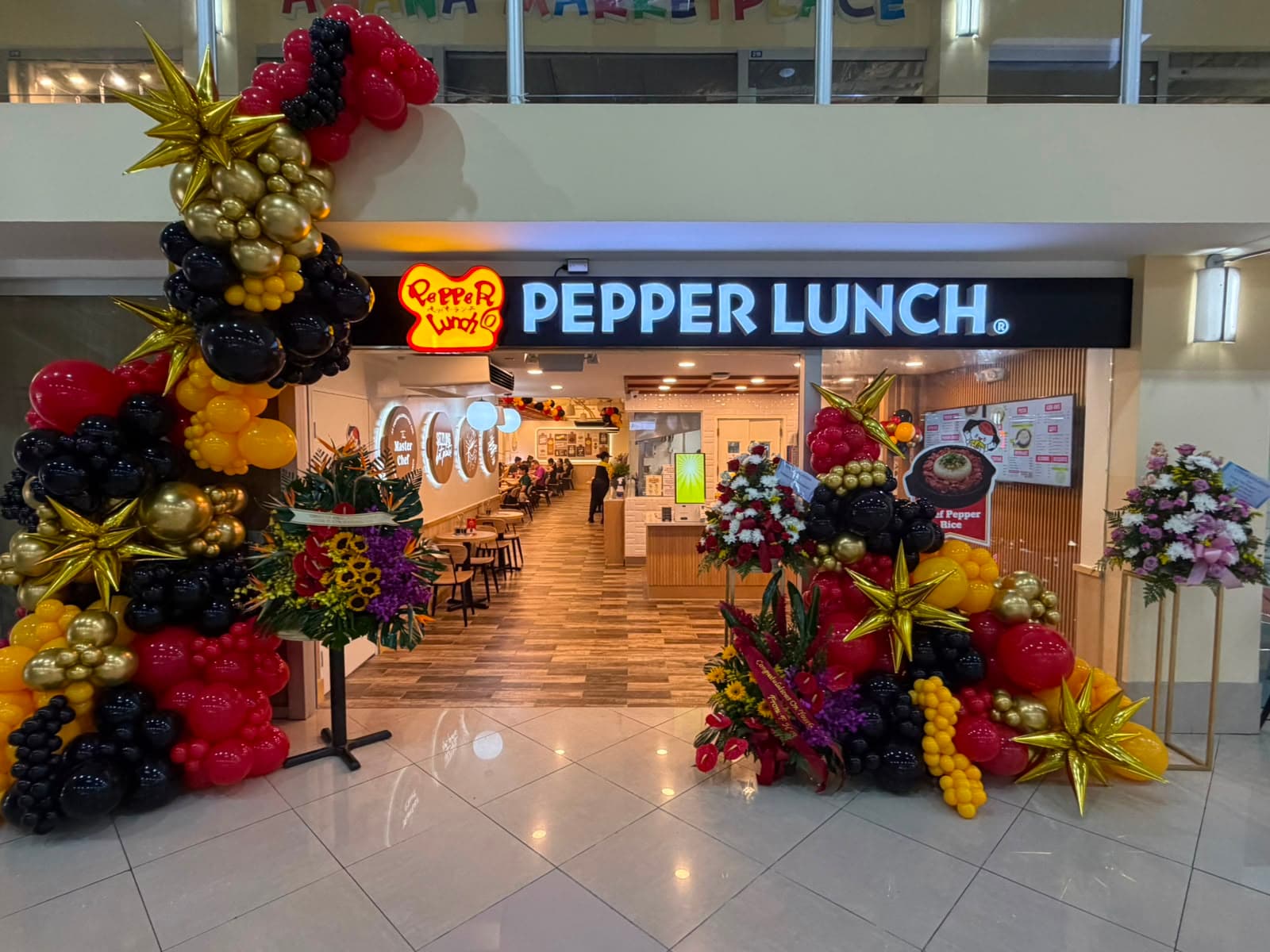 Pepper Lunch Grand opening