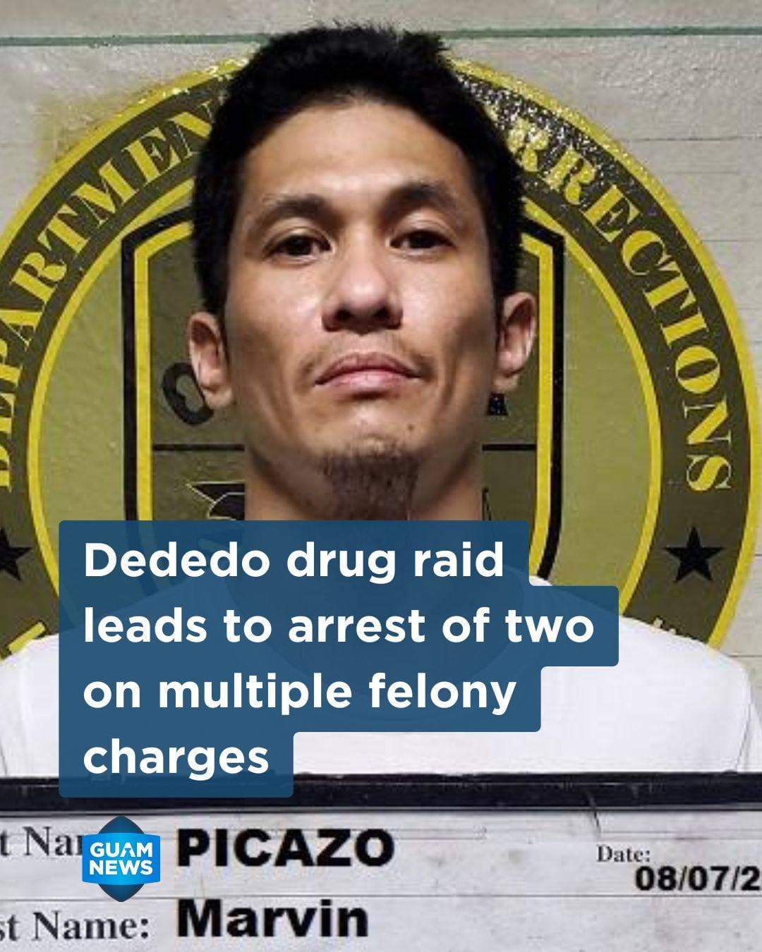 Two face felony drug charges after Dededo home raid