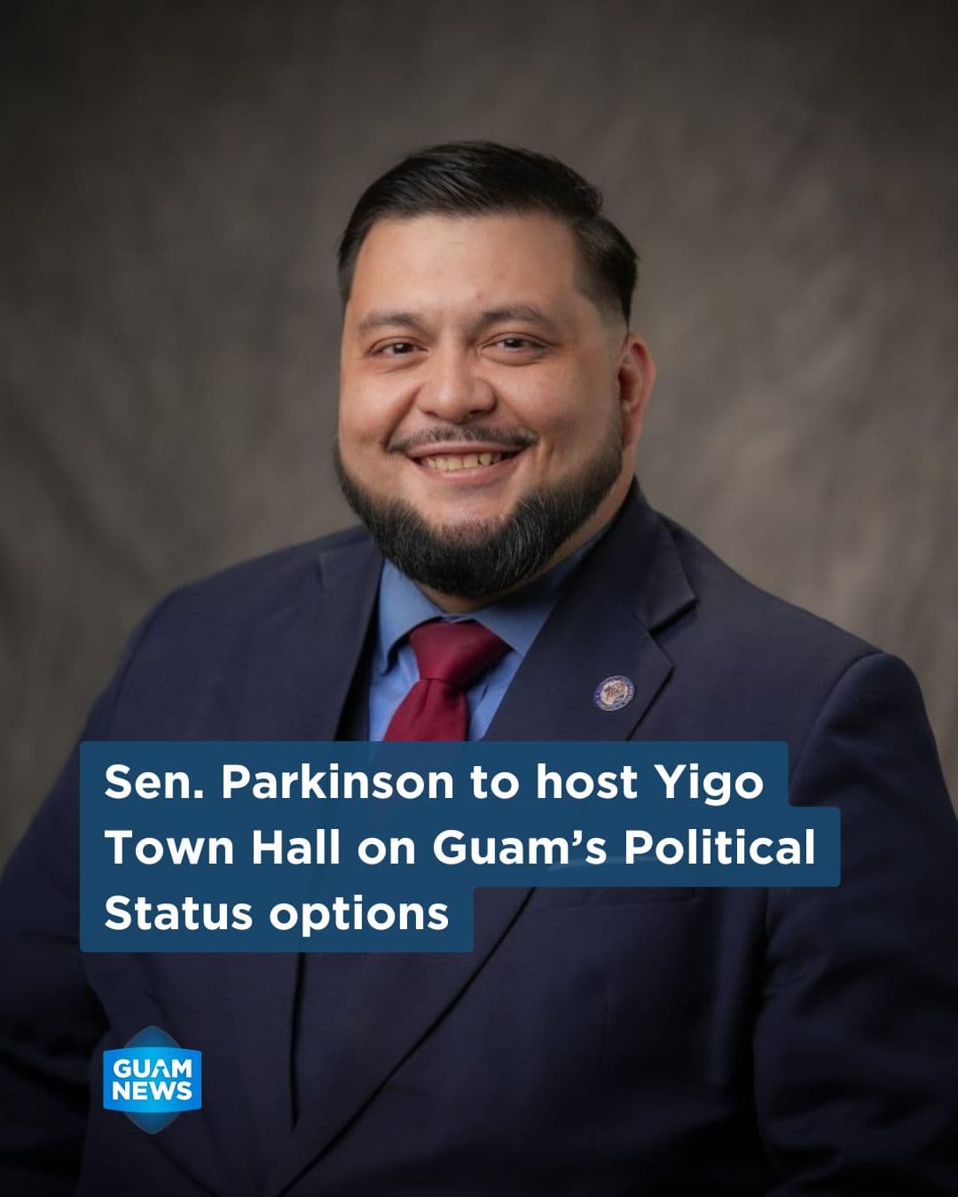 Parkinson to host town hall on Guam's political status