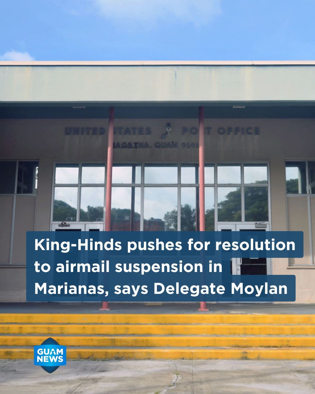 King-Hinds works to restore CNMI outbound airmail service