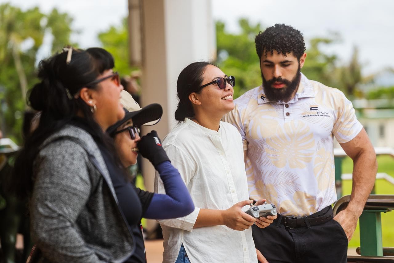 Thirteen UOG Drone Corps trainees earn FAA pilot certificates
