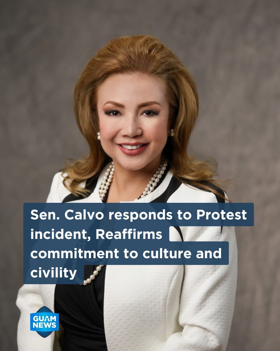 Calvo addresses altercation during legislative session protest