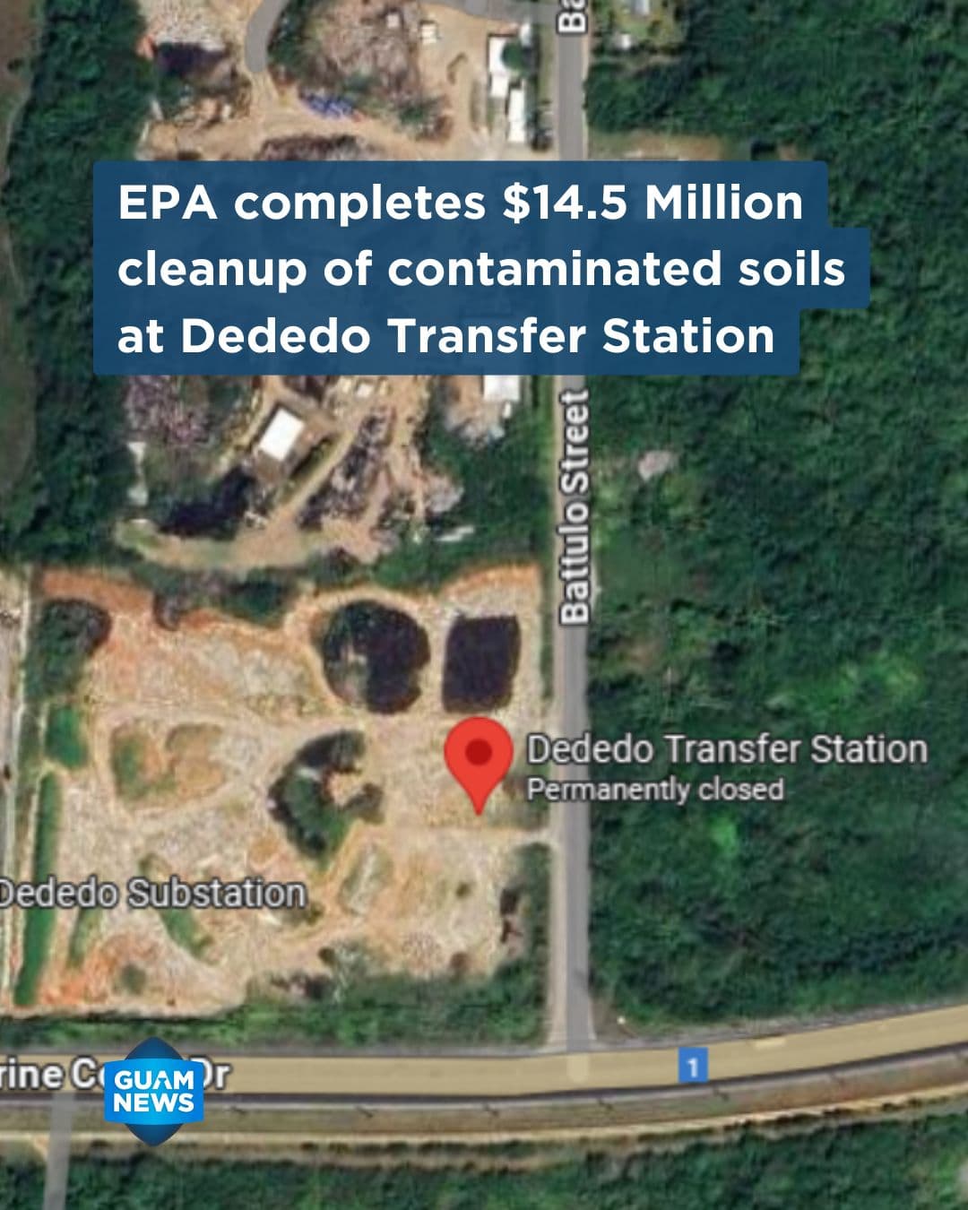 EPA completes cleanup at Dededo transfer station