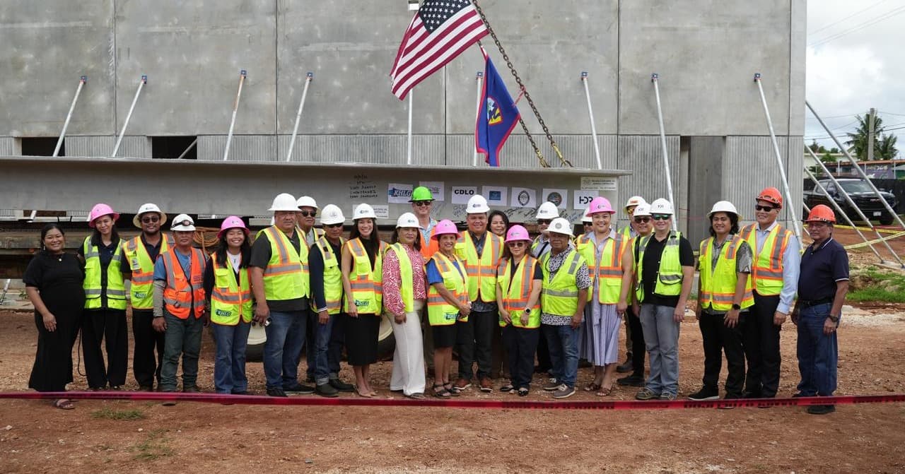 New Public Health training facility reaches topping-off milestone