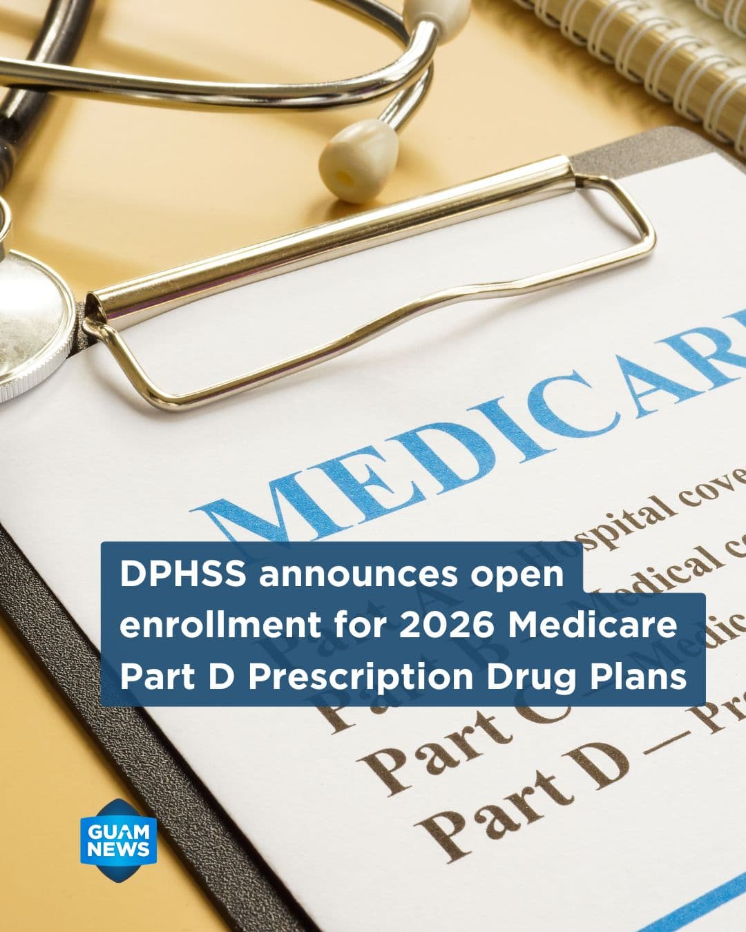 Medicare Part D open enrollment begins for Guam seniors