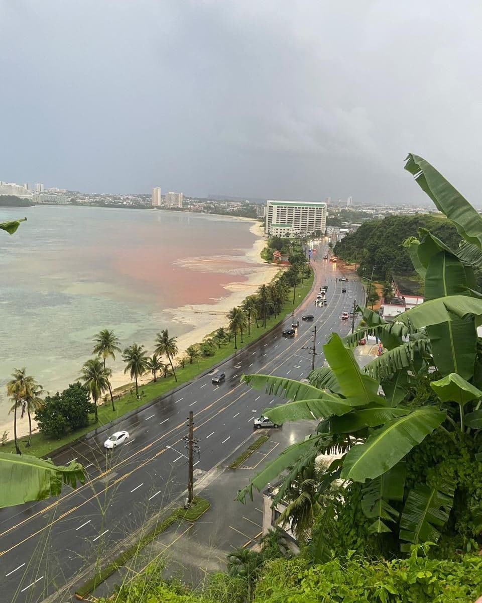 Traffic eases along Marine Corps Drive after landslide