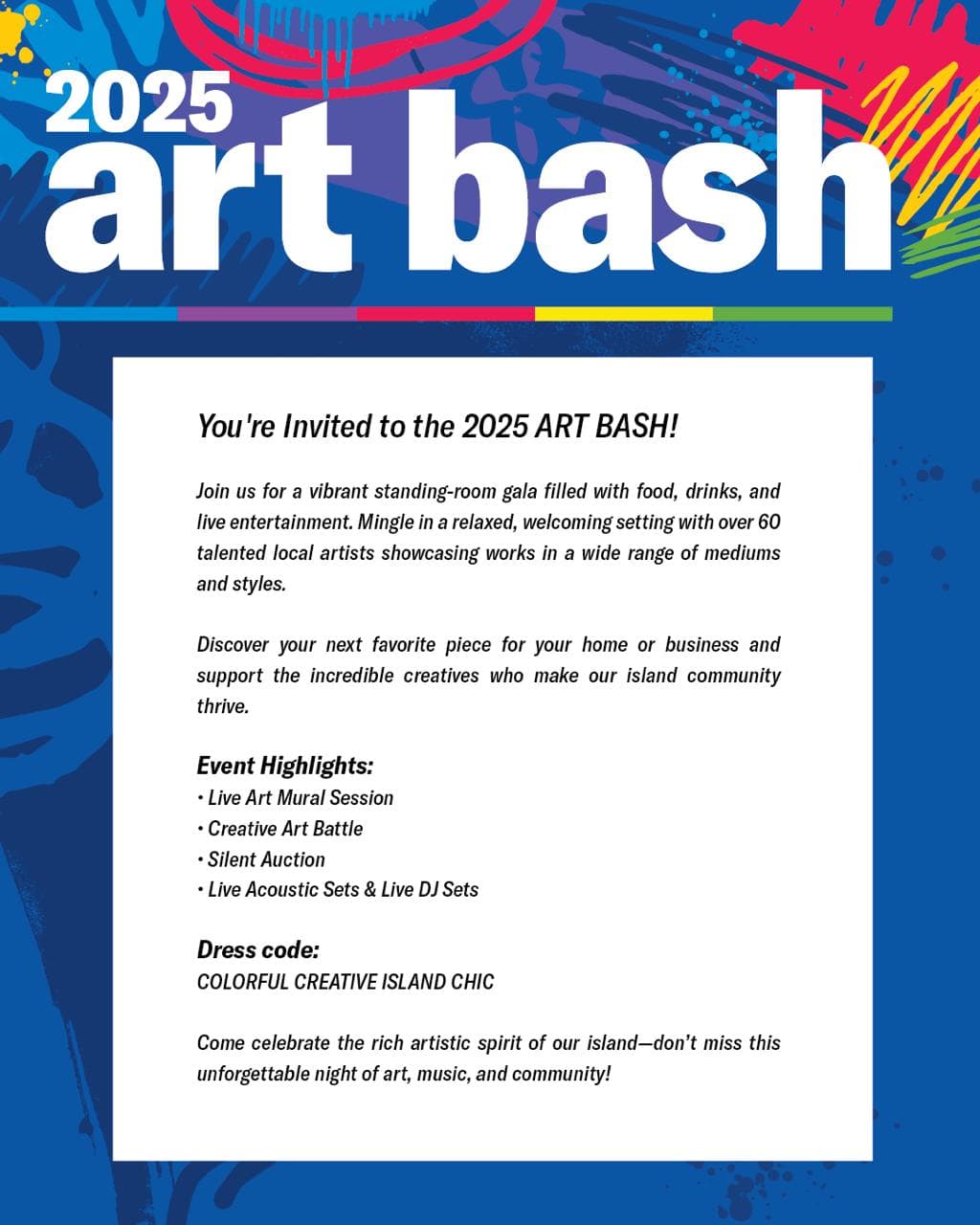 Artspace Guahan to host 2025 Art Bash fundraiser