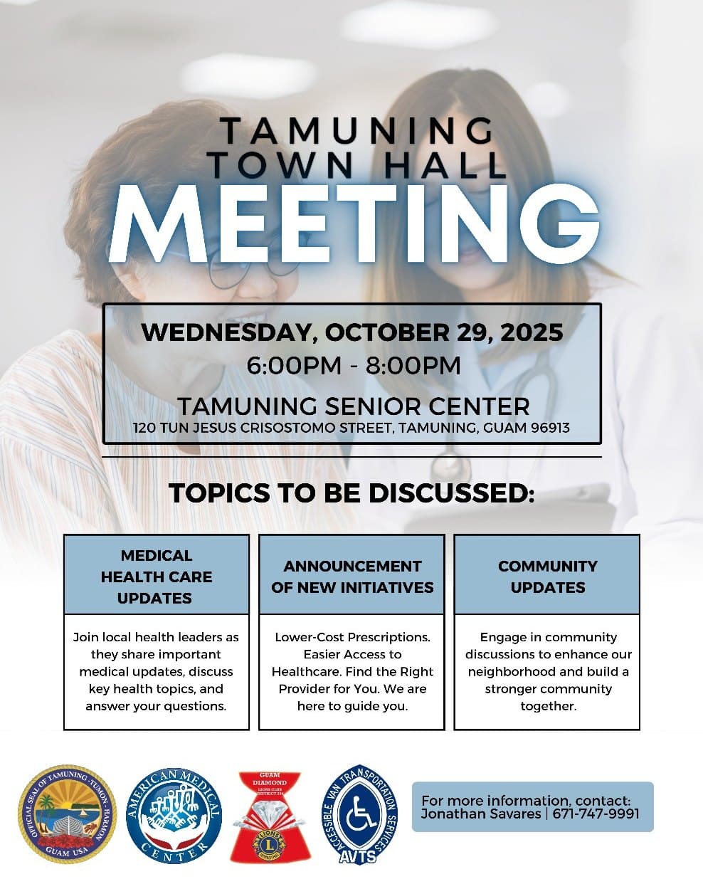 Tamuning Senior Center hosts community services night