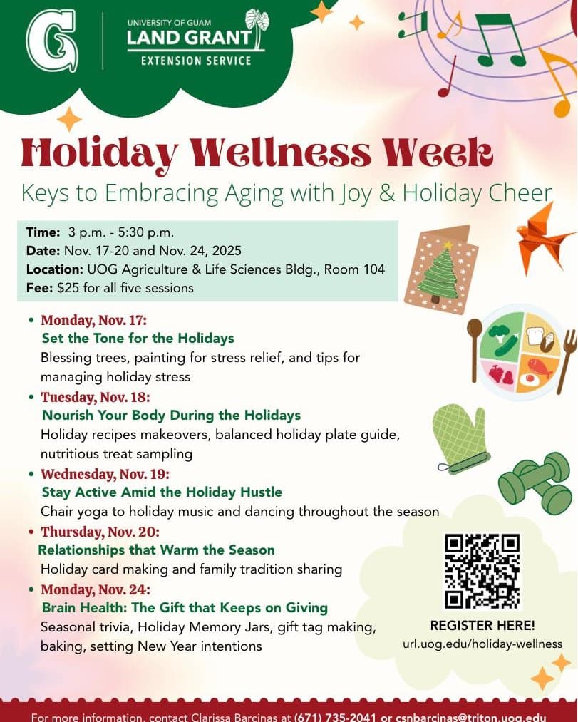 UOG wellness series pairs healthy aging with holiday cheer