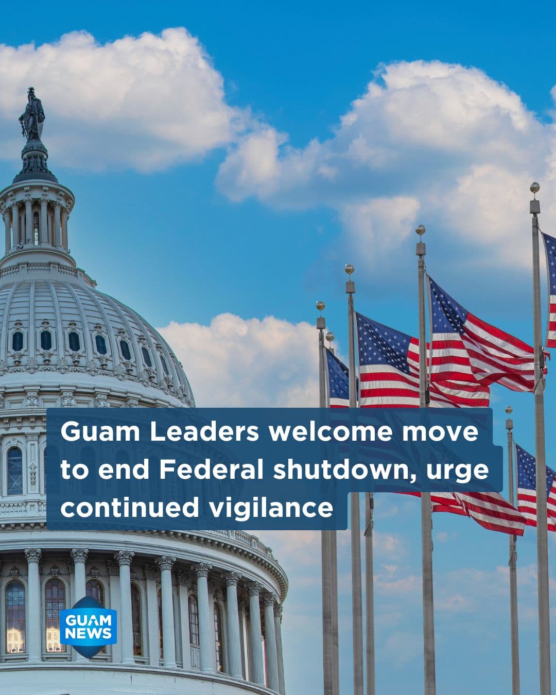Guam leaders welcome Senate deal to reopen government