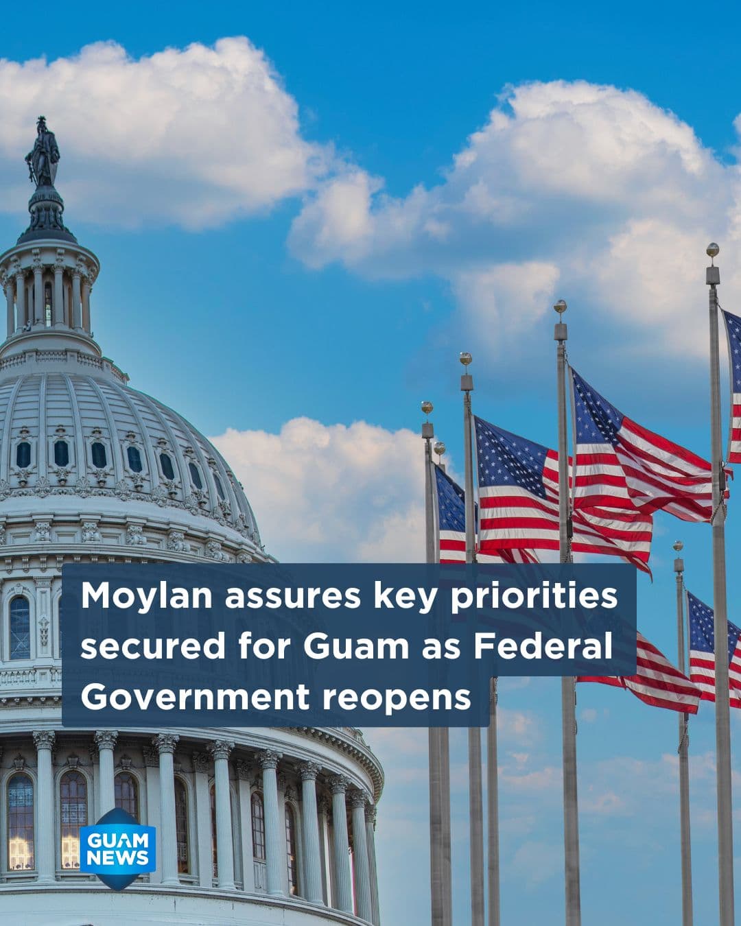 Moylan: Guam priorities secured in shutdown-ending deal