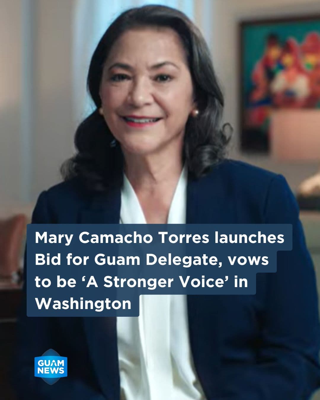 Mary Camacho Torres enters race for Guam delegate