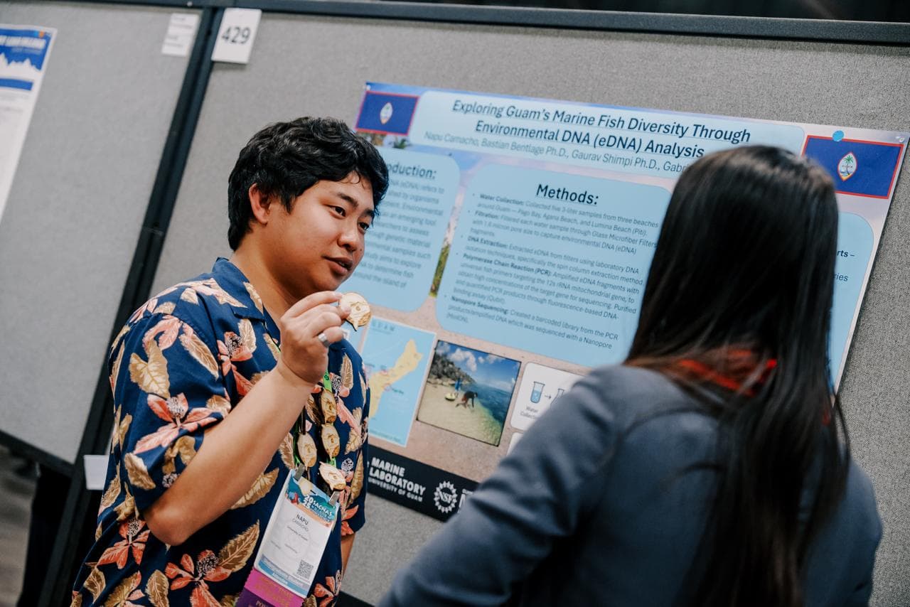 Three UOG researchers honored at national STEM conference