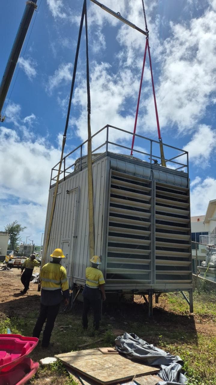 New cooling towers rise at GMH in air quality upgrade