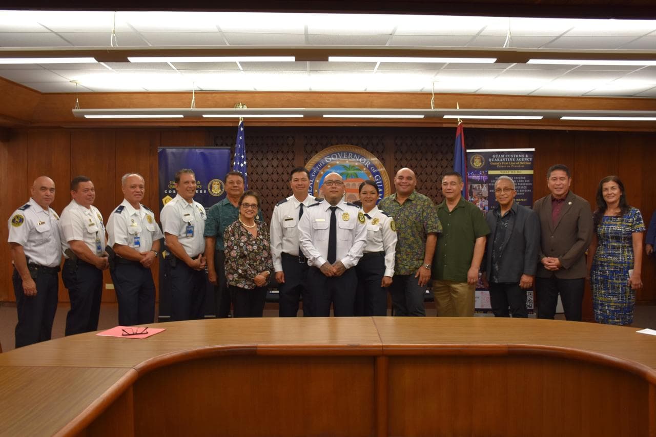 Customs promotes four veterans to Officer III rank