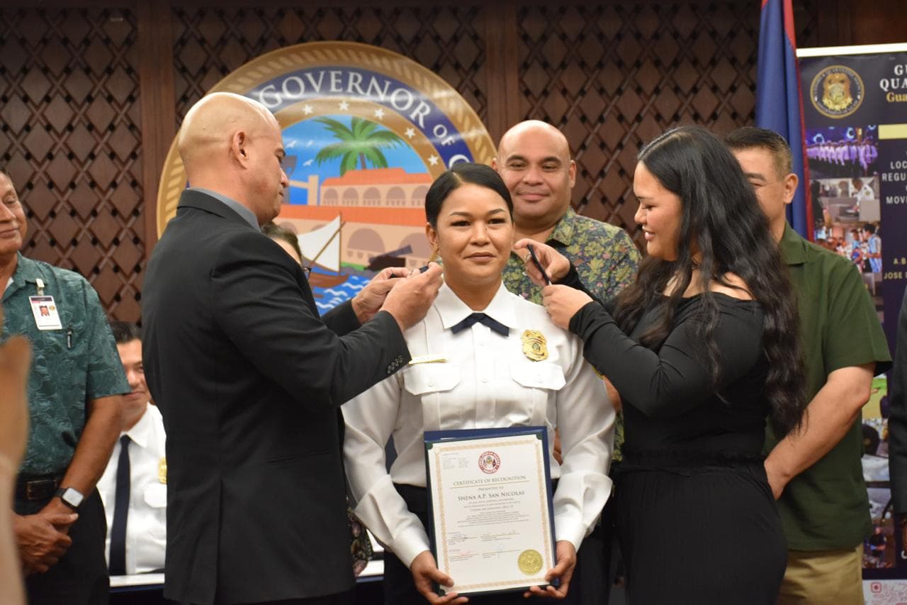 Customs promotes four veterans to Officer III rank