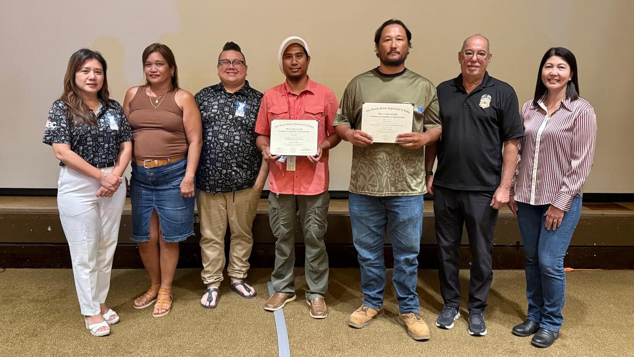 Three earn apprenticeship certificates amid labor demand