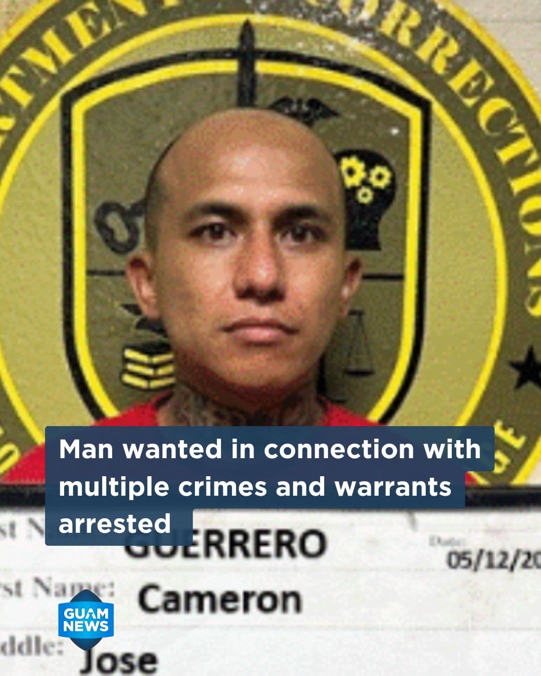 Hagåtña man arrested in property crime spree
