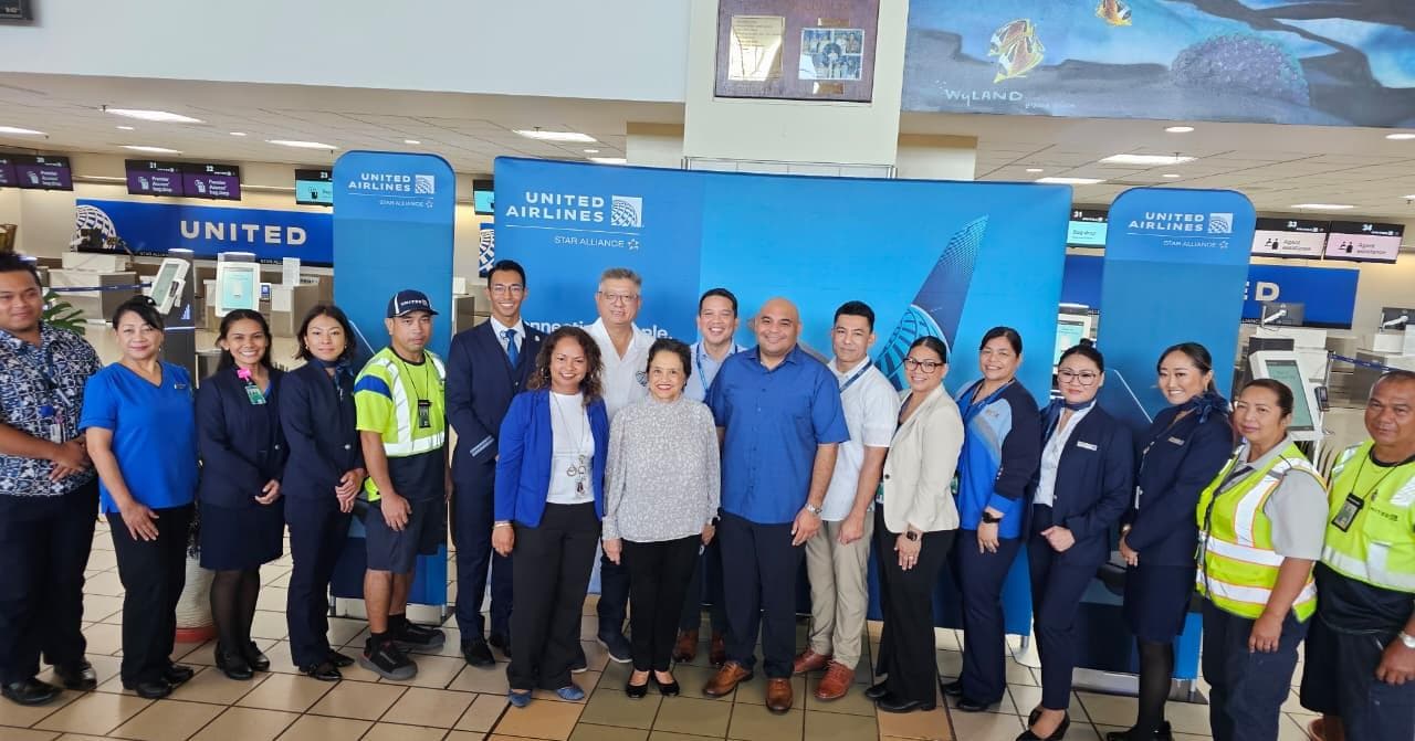 United unveils renovated Guam lobby ahead of peak season
