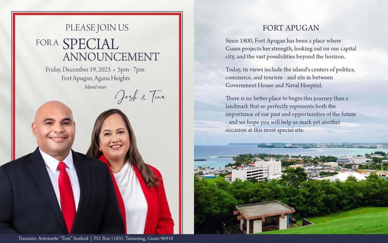 Tenorio, Muña Barnes tease announcement at Fort Apugan