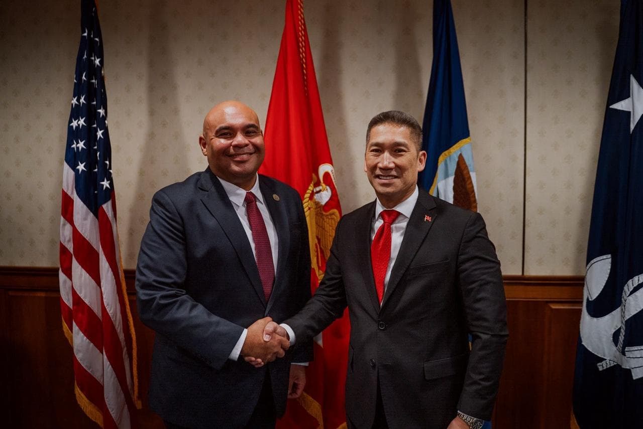 Tenorio presses Guam priorities in Washington meetings