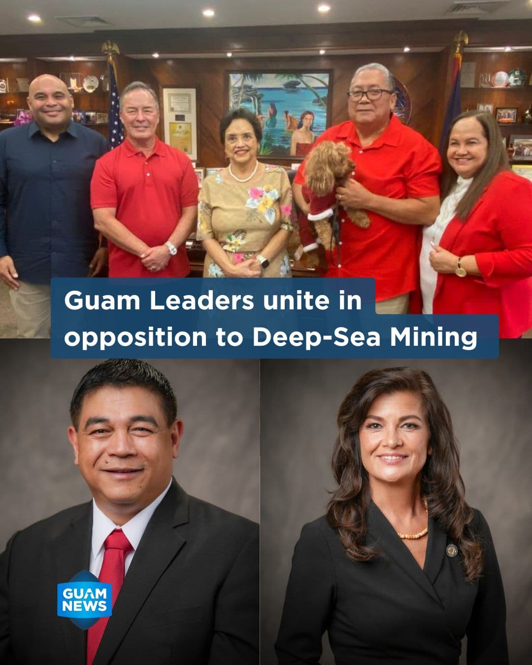 Guam leaders close ranks against deep-sea mining plan