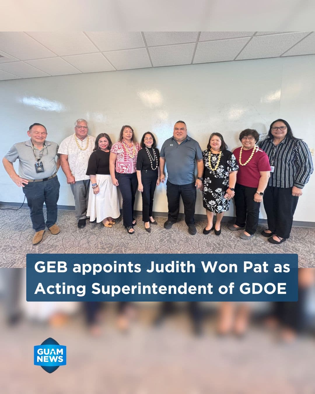 Education Board names Judith Won Pat acting superintendent