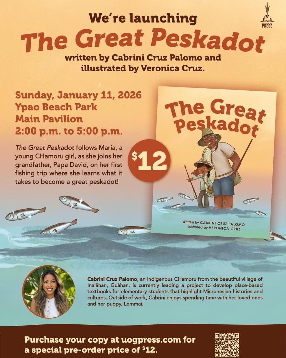 UOG Press to launch children's book 'The Great Peskadot'