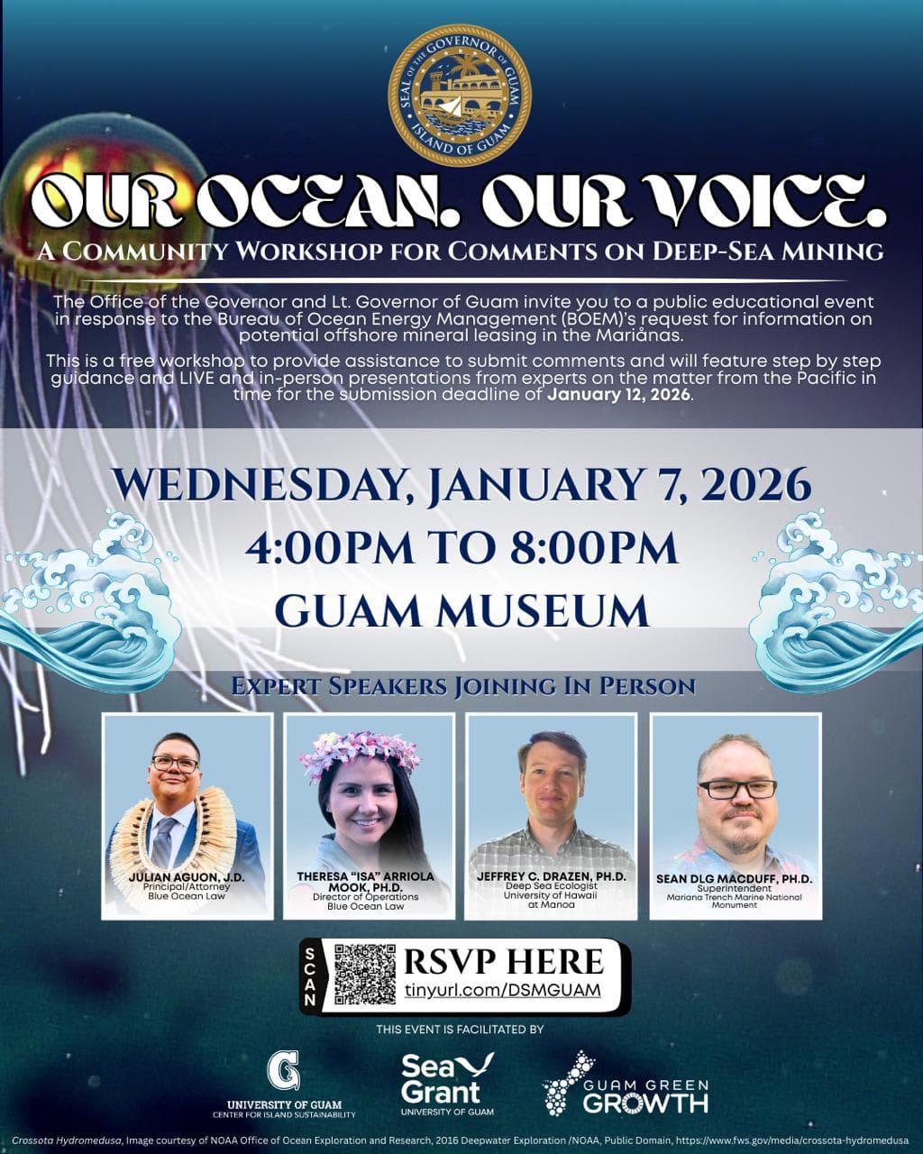 Adelup workshop to help residents weigh in on seabed mining