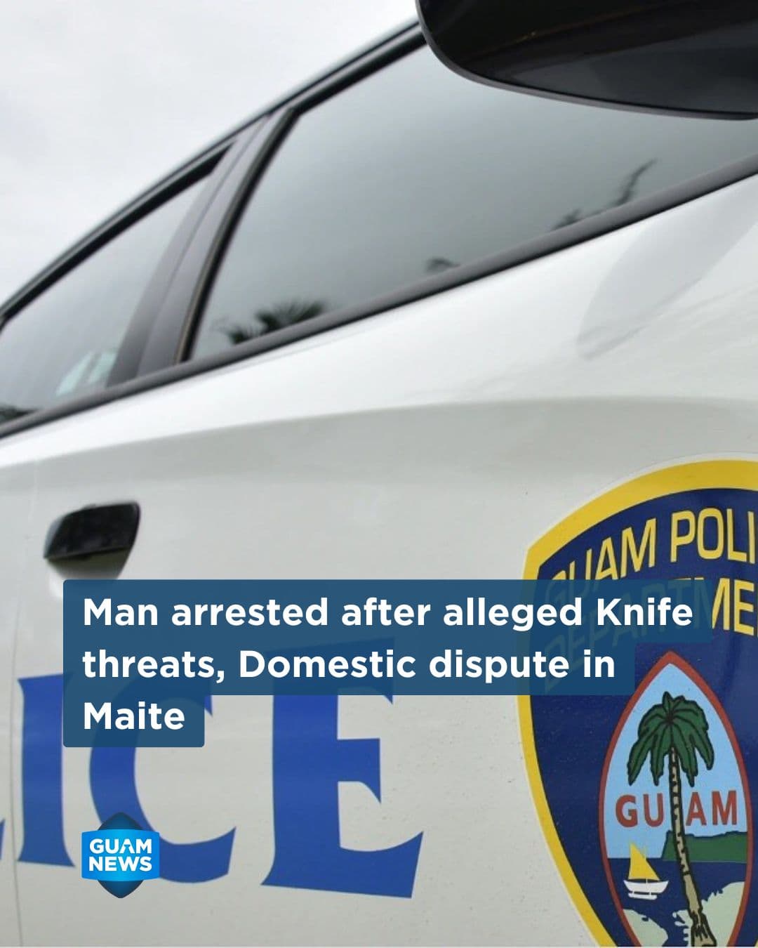 Man arrested after knife disturbance at Maite apartments