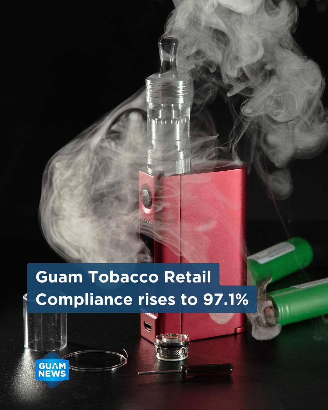 Guam tobacco retailers post 97.1% compliance rate for 2025