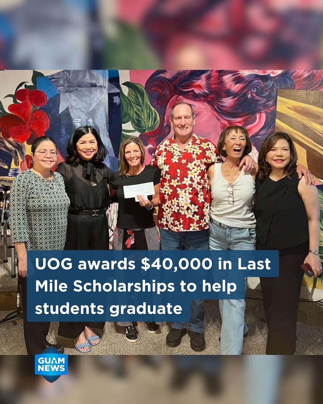 UOG's Last Mile scholarships hit $40,000 on record support