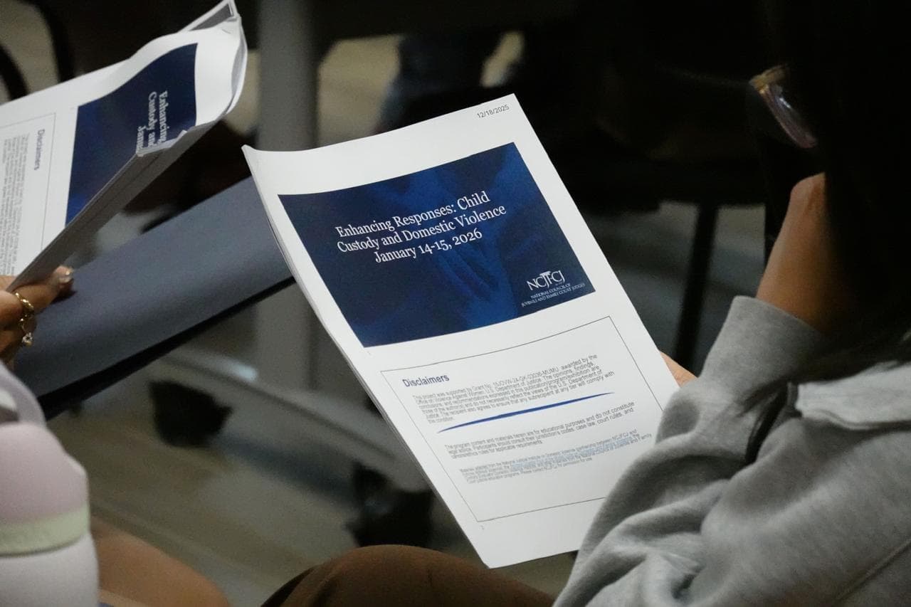 Judiciary hosts weeklong juvenile court training