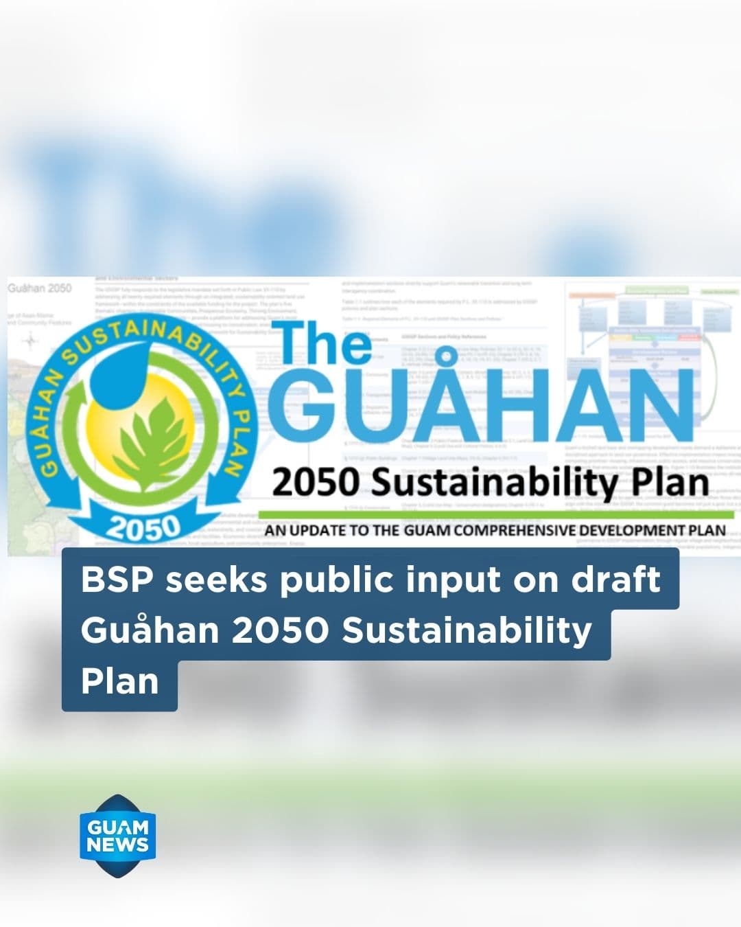 Draft Guahan 2050 Sustainability Plan released for comment