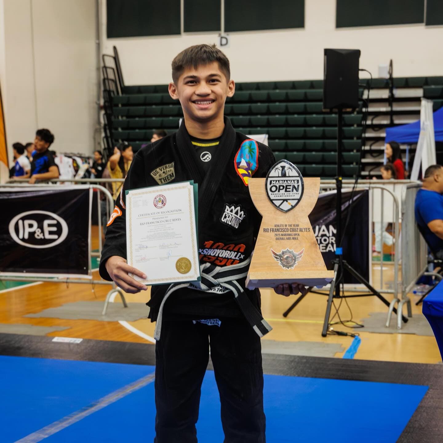 Rio Reyes named athlete of the year at Copa De Marianas