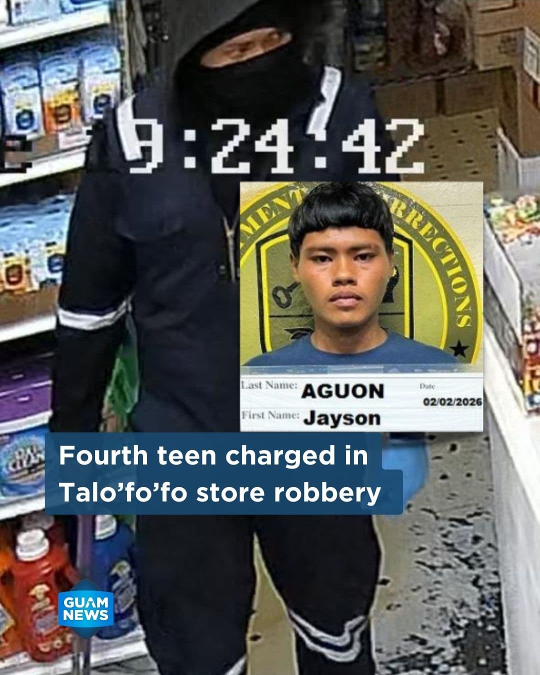 Man charged in armed robbery at Talofofo store