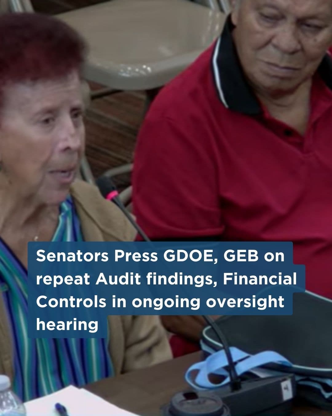 Senators question GDOE on financial controls and procurement