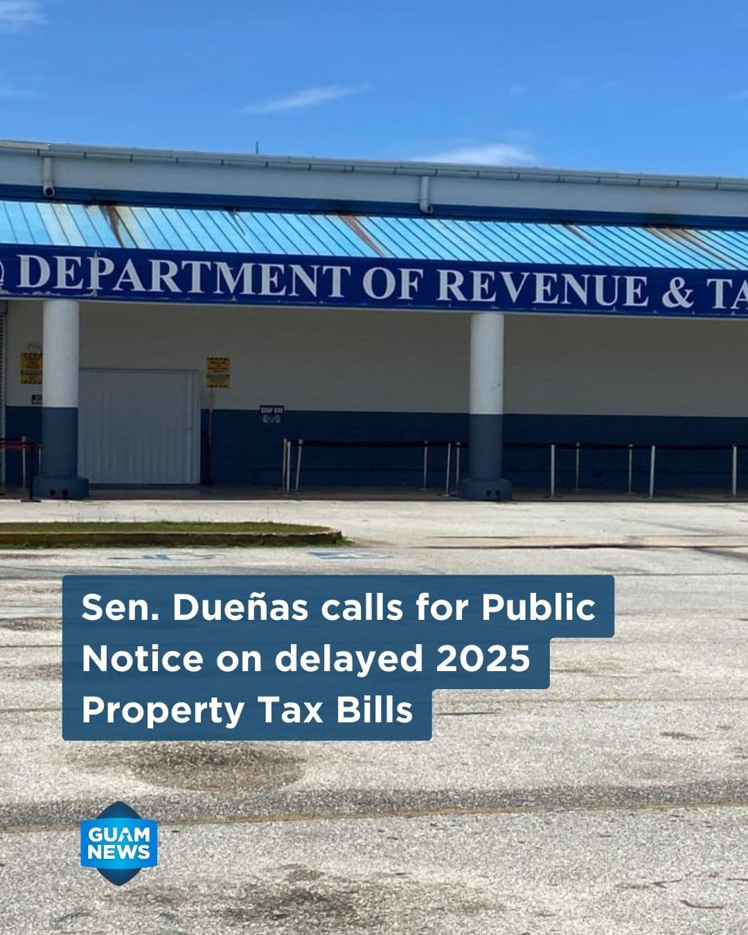 Duenas urges Rev and Tax to issue public notice