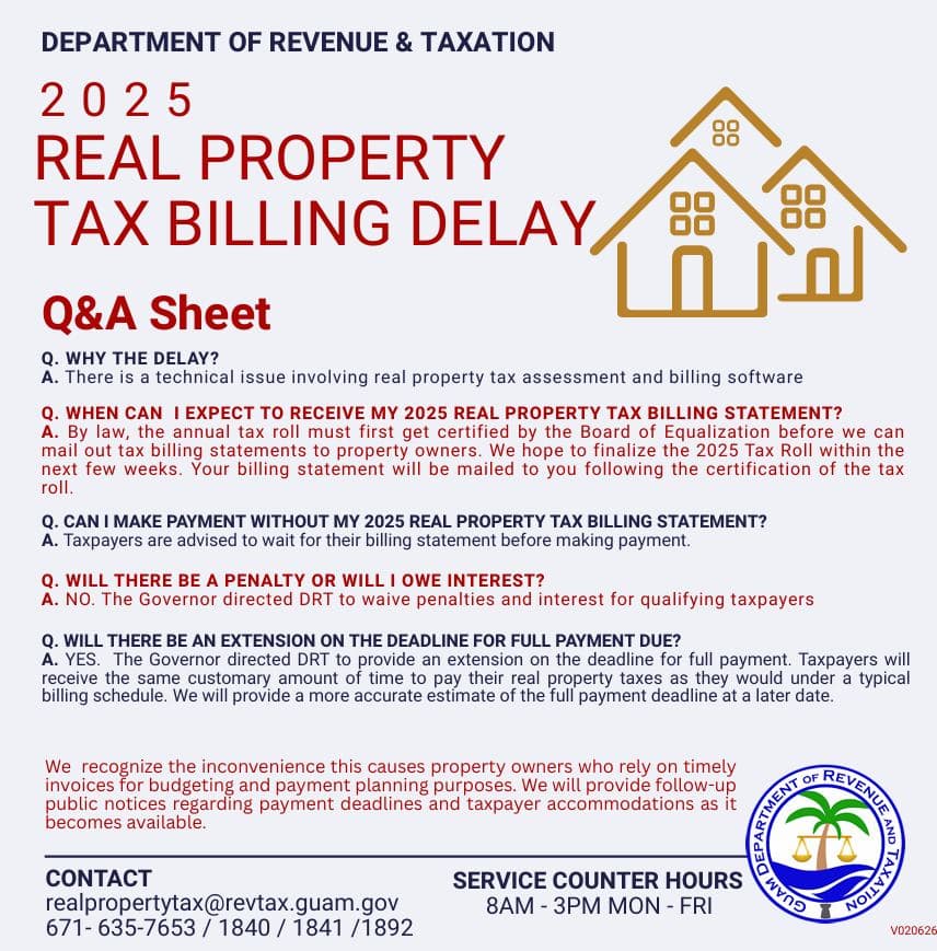 Governor announces taxpayer protections amid billing delays