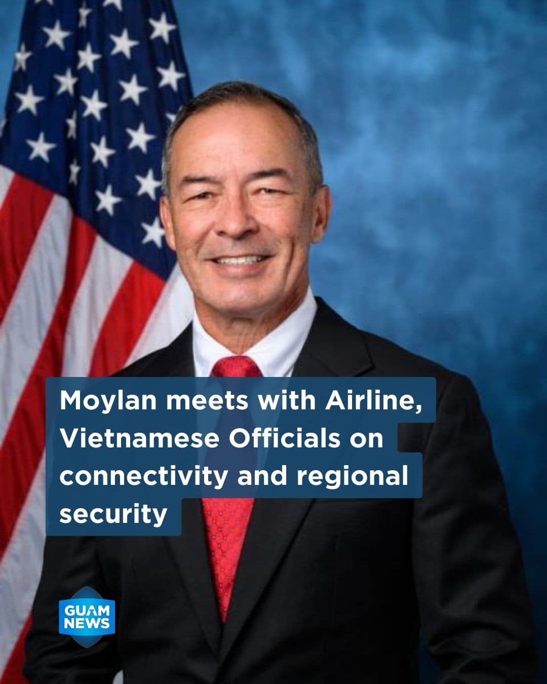 Moylan meets on expanding air service to Guam